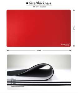 Alfombrilla de ratón de goma personalizada de gran tamaño con estilo, alfombrillas de ratón de estilo de dibujos animados y calefactables promocionales en stock - Product Image 6