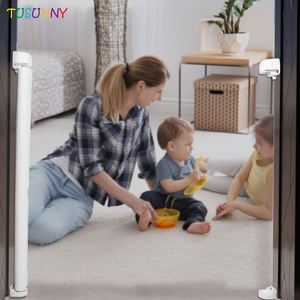 Escalera Metálica Grande para Mascotas, Protector de Pared para Interiores y Exteriores, Puerta Extensible, Escaleras para Mascotas y Niños, Barrera de Seguridad Retráctil para Bebés - Product Image 3