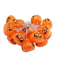 Guirnalda de Calabazas LED con Control Remoto, Energía Solar, Resistente al Agua IP55, Serie Festival de Fantasmas de Halloween, Lista para Envío Internacional