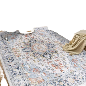 Tappeto da soggiorno <span class=keywords><strong>persiano</strong></span> <span class=keywords><strong>di</strong></span> grandi dimensioni Vintage antiscivolo in lana sintetica lavabile a macchina tappeto centro Area in difficoltà tappetino stampato - Product Image 1