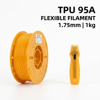 BIGGOLDEGG TPU 95A Filamen Fleksibel 1.75mm 1kg untuk Pencetakan 3D FDM Prototipe dan Penutup Fungsional yang Lembut