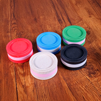 LOGO personnalisé, broyeur à tabac en plastique biodégradable de 2 pouces, broyeur à herbes commercial, accessoires de fumage en gros