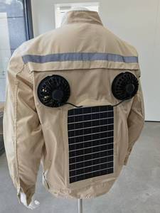 Veste ventilée, vêtements de climatisation, vêtements de travail avec ventilateur lumineux, veste avec ventilateur USB, vêtements de refroidissement corporel - Product Image 3