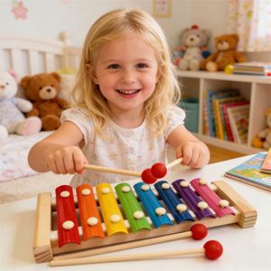 Meilleure Vente Baguettes de Percussion à Percussion Manuelle Compactes Légères Son Clair pour Xylophone pour Marques - Product Image 5