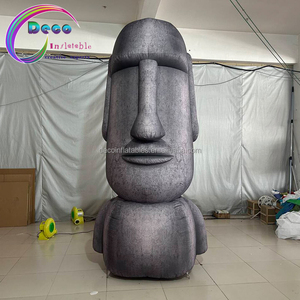 カスタマイズされたイベント装飾インフレータブル彫刻インフレータブル石神像 - Product Image 1