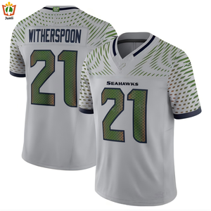 Nuove Maglie da Football Americano 2025 Cucite 17 Adams 8 Verse 9 Stafford 12 Nacua Unisex Antibatteriche in Spandex/Cotone - Product Image 5