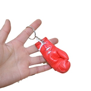 Porte-clés mini-gants de boxe OY C-03 tendance en cuir avec impression numérique, accessoire de sac à dos avec pendentif décoratif, article cadeau Chine - Product Image 5