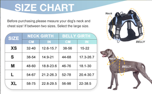 Harnais réfléchissant pour chien, gilet réglable avec sangle de poitrine et porte-étiquette d'identification pour la promenade en extérieur - Product Image 6
