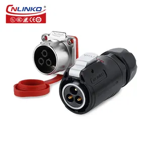 CNLINKO M24 Cáp Hội 3 Pin 25A Nối Điện 220V Cắm Điện Ổ Cắm Nam Nữ Bảng Điều Chỉnh Núi - Product Image 1