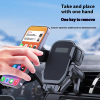 Support de téléphone magnétique universel flexible A193+X262 pour voiture, en ABS, fixation sur grille d'aération et support de bureau, support de navigation portable