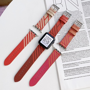 Correas de lujo de alta calidad <span class=keywords><strong>para</strong></span> <span class=keywords><strong>Apple</strong></span> <span class=keywords><strong>watch</strong></span>, correa de cuero <span class=keywords><strong>para</strong></span> iwatch de 38, 42 y 44mm, correa de cuero <span class=keywords><strong>para</strong></span> iwatch - Product Image 3