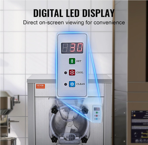 Meilleur prix pour les machines à glaces artisanales, congélateur automatique à rouleaux, machine à glaces artisanales, machine à glaces commerciale - Product Image 4