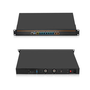 Routeur PC CWWK 1U Z87 19 I5-4300M <span class=keywords><strong>8x</strong></span> I226-V 2.5G Double SFP+ 10GbE OPNsense Serveur Homelab Pare-feu 1U Montable en Rack - Product Image 1