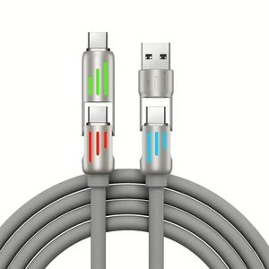 สายชาร์จเร็วพิเศษ 240W สายดาต้าวัสดุซิงค์ ชาร์จเร็ว รองรับ PD สำหรับโทรศัพท์รุ่น 13 14 15 16 - Product Image 1