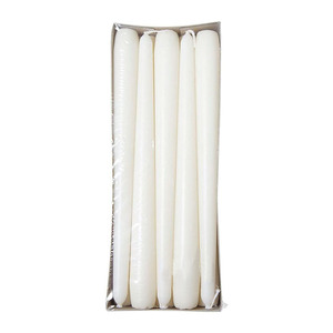 Bougie cône bon marché cire de paraffine domestique bâton blanc bougie de Table bougie de dîner - Product Image 3