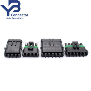 YBコネクタ12015797 Delphi天気パックシリーズ4, 6ピン男性と女性の酸素センサーコネクタ - Product Image 1