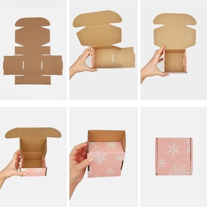 Custom Best Selling Quality Fancy Corrugated <b>Paper</b> Gift Shipping Box With Nice <b>Pattern</b> - Product Image 4
