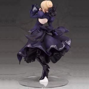<span class=keywords><strong>Fate</strong></span>/<span class=keywords><strong>stay</strong></span> <span class=keywords><strong>night</strong></span> SABER FIGURE Altria กับชุดสีดำของเล่นโมเดลกล่องตัวละครจากกำหนดเอง - Product Image 4