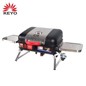 <span class=keywords><strong>Barbecue</strong></span> à gaz pour jardin, grils portables, <span class=keywords><strong>barbecue</strong></span> à gaz avec table latérale pliable - Product Image 5
