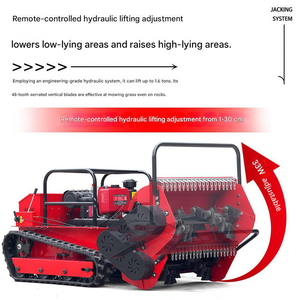 Cortadora de Césped a Gasolina de 22 HP de Alta Calidad 2025 <span class=keywords><strong>con</strong></span> Control Remoto y Cuchilla de 1000 mm para Mantenimiento de Granjas Solares - Product Image 5