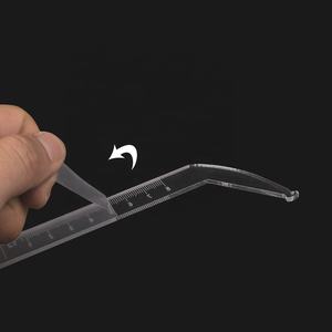 Regla de Mapeo de Cejas en Forma de Arco y Flecha, Herramienta de Medición para Tatuajes de Cejas, Accesorios Auxiliares para Dibujo de Maquillaje Permanente - Product Image 4