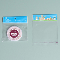 Tête de carte blanche impression en taille-douce Design élégant nouveau matériau emballage Opp recyclable de qualité alimentaire emballage cadeau en plastique sacs Opp