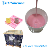 Caoutchouc de silicone liquide souple 20A pour la fabrication de moules, caoutchouc de silicone RTV-2