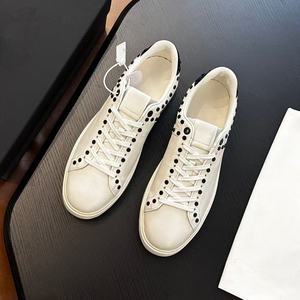 Chaussures de sport de luxe de haute qualité 5A, en cuir véritable, respirantes, à bout ouvert, à lacets, pour hommes, printemps/hiver - Product Image 1