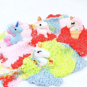 Hot Sale TOYSRUNNER SC370 Eco-Friendly DIY Educational Toys Colorful Magic Changing Clay <b>Plastic</b> Slime Play Dough Foam <b>Bead</b> - Product Image 2
