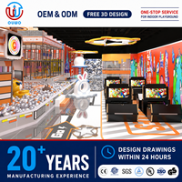 Équipement de terrain de jeux intérieur commercial, aire de jeux souple personnalisée, piscine à balles, zone d'escalade, fabricant de centres de divertissement familial