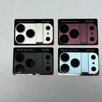 Support de téléphone invisible en métal avec béquille et protection d'objectif en verre trempé pour iPhone 18 17 Pro Max