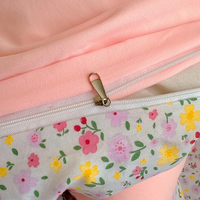 Ensemble de draps de lit en polyester 200TC à quatre pièces avec housse de couette imprimée avec des animaux de dessin animé pour la chambre à coucher