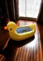 Flotteurs de piscine pour bébé en vinyle écologique, amusants pour l'été, en forme de canard, anneaux de natation pour enfants, jeux aquatiques