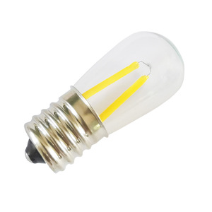 Lâmpada do filamento <span class=keywords><strong>1.5w</strong></span> 12v 24v e17, lâmpada <span class=keywords><strong>led</strong></span> 2200k dourado amarelo da geladeira - Product Image 2