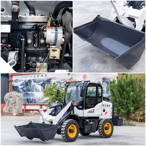 Fabriek Directe Verkoop Lader 1 Ton 2 Ton 2024 Mini Voorlader Nieuwe Kleine Wiellader - Product Image 2