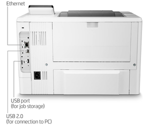 HP LaserJet Enterprise M507dn Monochrome <b>Printer</b> with Built-in Ethernet & 2-Sided Printing - Product Image 2