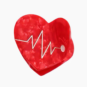 Pinza de Pelo con Diseño Innovador, Pasador de Pelo Acrílico para Enfermeras, Se Coloca en la Parte Posterior de la Cabeza de la Mujer - Product Image 3