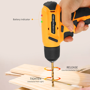 Set di 20 Pezzi: <span class=keywords><strong>Trapano</strong></span> <span class=keywords><strong>Avvitatore</strong></span> a Impatto/<span class=keywords><strong>Trapano</strong></span> Elettrico Ricaricabile Multifunzione con Batteria 8V - Product Image 3