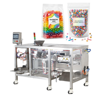 Machine d'emballage automatique pour bonbons en sachets préformés, perles de sucre, décoration de gâteaux