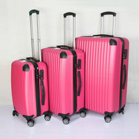 Valise de marque, valise en plastique, sac à roulettes de voyage