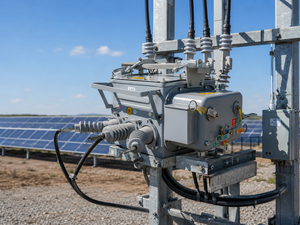 Interruptor de Circuito al Vacío Inteligente de Alta Tensión Trifásico CNKEEYA ZW32-12/630A 50/60Hz para Exteriores, 10KV ZW32 de Alto Voltaje - Product Image 1