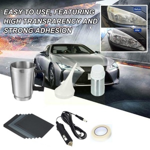 <span class=keywords><strong>Kit</strong></span> de reparación de taza atomizadora para restauración de <span class=keywords><strong>faros</strong></span> automotrices, juego de pulido de productos químicos de polímero líquido - Product Image 2