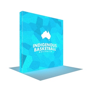 10x10ft xách tay tái sử dụng LED Backlit triển lãm thương mại triển lãm hiển thị dễ dàng cài đặt hợp kim nhôm <span class=keywords><strong>Pop</strong></span> hộp Đèn hình chữ nhật hình dạng - Product Image 1