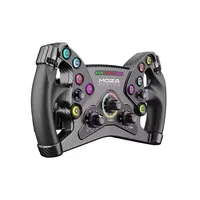 Volant de course filaire MOZA Racing KS 300 mm, style papillon, compatible PC, programmable, boutons RGB à course courte, retour de force