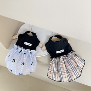 Gilet Estivo Sottile per Cani e Gatti <span class=keywords><strong>di</strong></span> Piccola <span class=keywords><strong>Taglia</strong></span>, Abito Traspirante Senza Maniche Morbido e Carino per Animali Domestici - Product Image 1