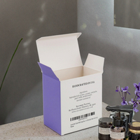 Boîtes d'emballage cosmétique OEM de haute qualité, gaufrage, découpe, pelliculage mat, revêtement UV, dorure à chaud, matériaux recyclés, papier d'art