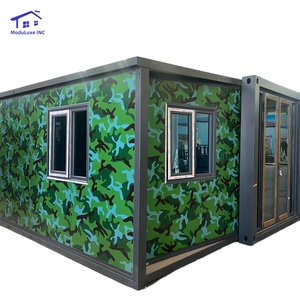 Casa Contenedor Expandible Prefabricada de 20 pies/40 pies, Dormitorio y Sala de Estar Móviles, Viviendas Prefabricadas Portátiles para Familias - Product Image 3