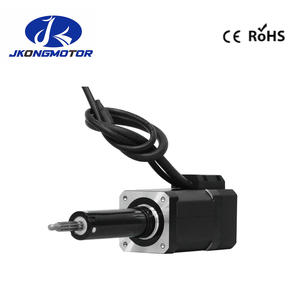 Motore passo-passo lineare Jkongmotor <span class=keywords><strong>Nema</strong></span> 8 11 <span class=keywords><strong>14</strong></span> 17 23 24 34 moduli lineari attuatore motori con vite di piombo per il controllo dell'elevatore - Product Image 3