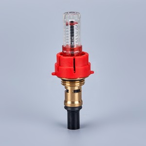 เครื่องวัดการไหลของน้ำแบบปรับพื้นที่ได้ JIAODU DN15 เกลียวทองแดง สำหรับระบบประปา - Product Image 2