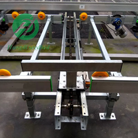Grands bancs logistiques entièrement automatiques pour légumes et plantes Banc roulant stable Film d'aluminium Serres agricoles